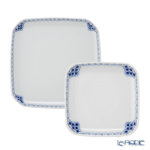 ロイヤルコペンハーゲン プリンセス ブルー スクエアディッシュ 21cm ROYAL COPENHAGEN（ロイヤルコペンハーゲン） 並行輸入品 プリンセス