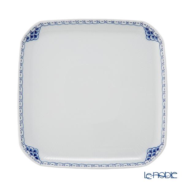 ロイヤルコペンハーゲン製 白地に青ラインの皿 26cm ６枚 ROYAL COPENHAGEN（ロイヤルコペンハーゲン） 並行輸入品 プリンセス