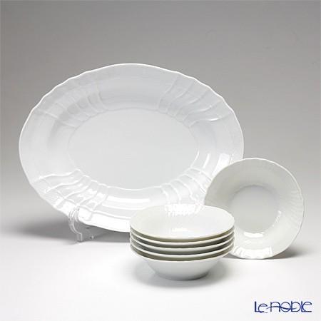 高知インター店 ジノリ1735 リチャード ジノリ ベッキオホワイト パーティーセット O 白い器 在庫一掃 Www Thedailyspud Com