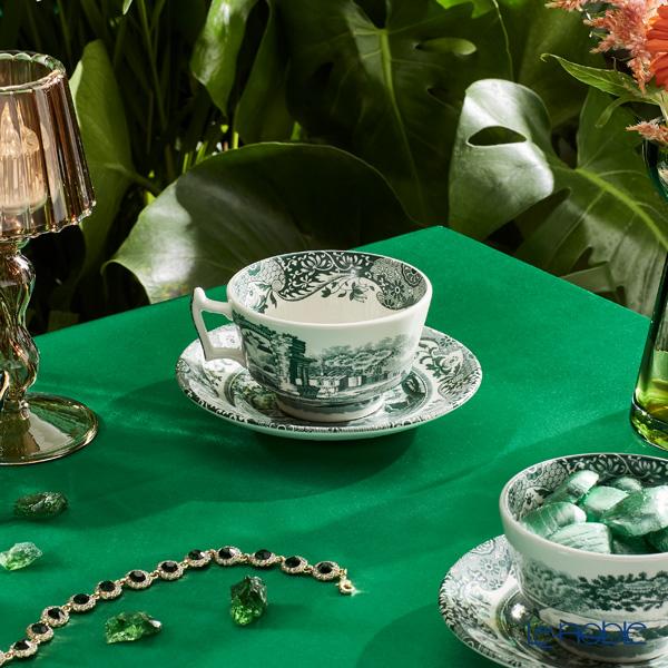 Spode 並行輸入品 スポード グリーンイタリアン ティーカップ