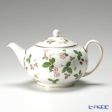 ウェッジウッド　ワイルドストロベリーティーカップ　ティーポット　シュガーポット WEDGWOOD（ウェッジウッド） 並行輸入品 ワイルドストロベリー 3点