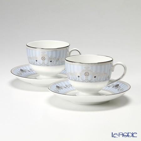 ウェッジウッド Wedgwood アレクサンドラ ティーカップ＆ソーサー(リー) ペア アフタヌーンティー :WWAL00000004:ブランド洋食器  ル・ノーブル - 通販 - Yahoo!ショッピング