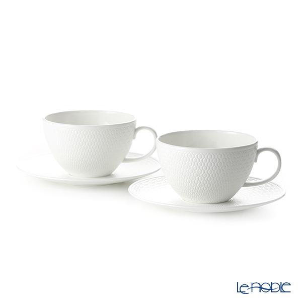 Gio 並行輸入品 ウェッジウッド Wedgwood ジオ ティーカップ＆ソーサー
