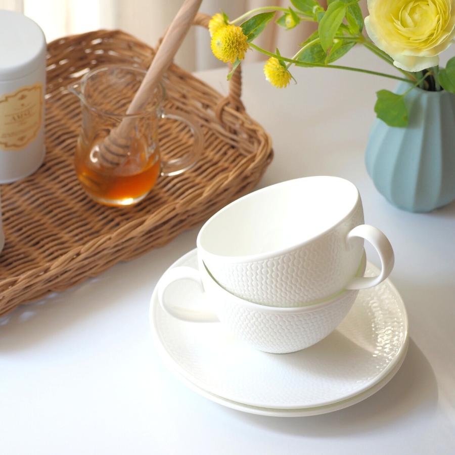 Gio 並行輸入品 ウェッジウッド Wedgwood ジオ ティーカップ＆ソーサー