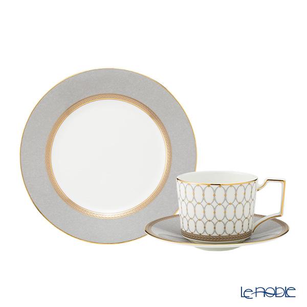 ウェッジウッド　マデリン　トリオセット② WEDGWOOD（ウェッジウッド） 並行輸入品 ルネッサンス グレイ(グレー