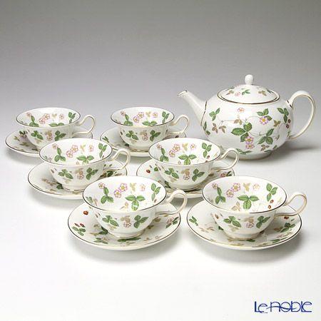 ウェッジウッド Wedgwood ワイルドストロベリー ティーカップ 