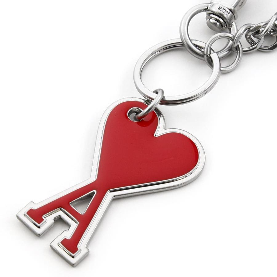 ✨新品✨ アミパリス✨チェーン付き✨キーリング✨未使用品✨AMIPARIS✨ アミパリス AMI PARIS メンズ レディース キーリング チェーン付き