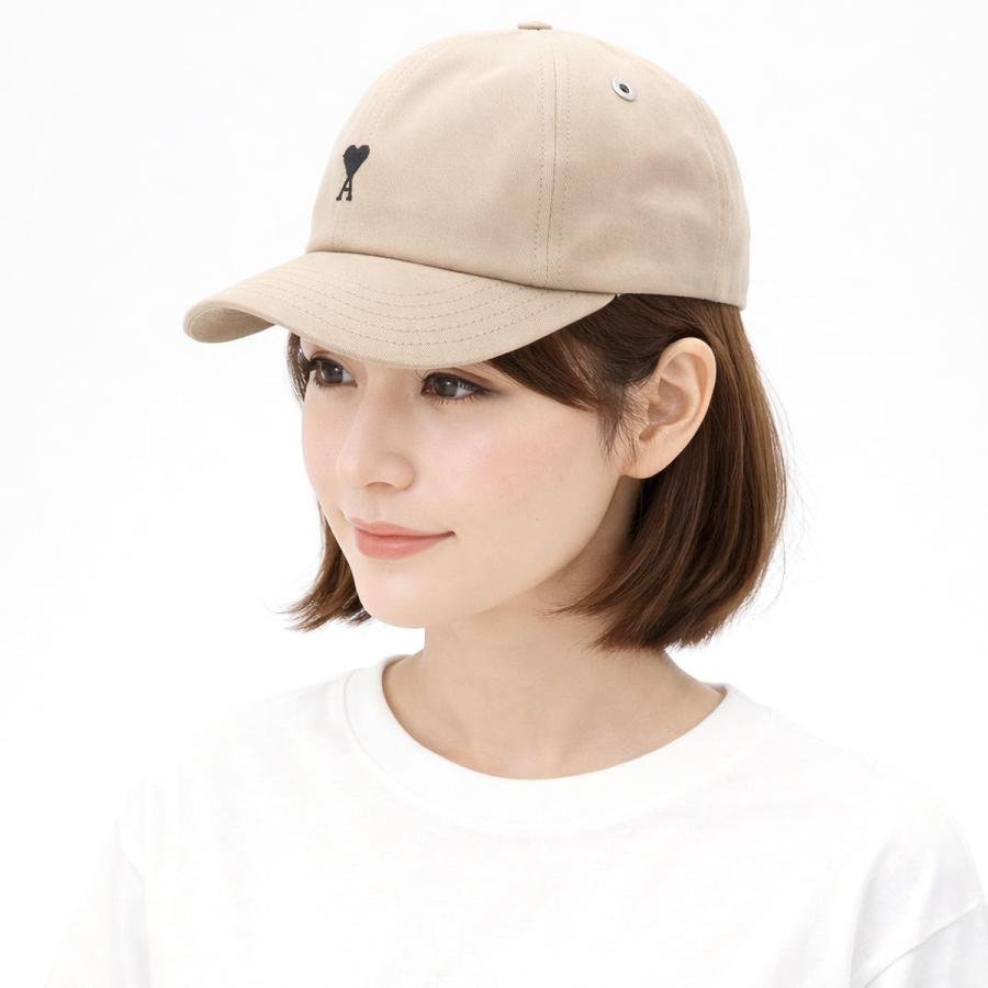 【新品 未使用】AmiParis アミパリス キャップ 帽子 ベージュ AMI Alexandre Mattiussi アミパリス AMI PARIS キャップ 帽子 メンズ