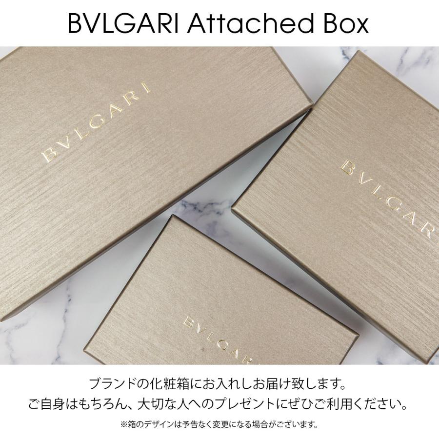 紙袋付 ブルガリ カードケース スリム メンズ 正規品 本革 BVLGARI フラグメントケース レディース 名刺入れ ブルガリブルガリ ブラック 30420 名入れ｜le-premier｜11