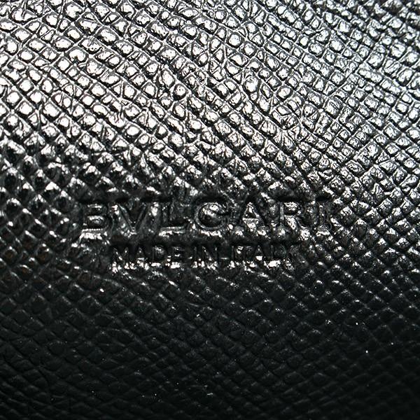 紙袋付 ブルガリ カードケース スリム メンズ 正規品 本革 BVLGARI フラグメントケース レディース 名刺入れ ブルガリブルガリ ブラック 30420 名入れ｜le-premier｜07