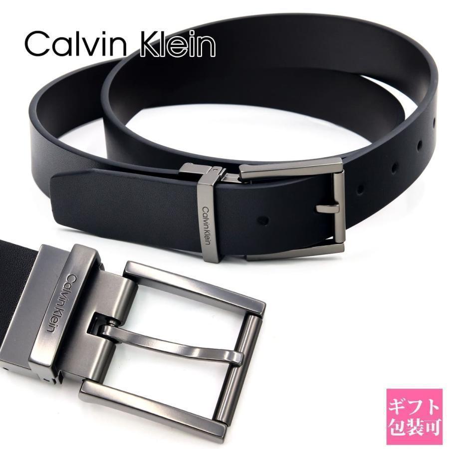 Calvin Klein（カルバン・クライン） ベルト 本革 メンズ Calvin 正規