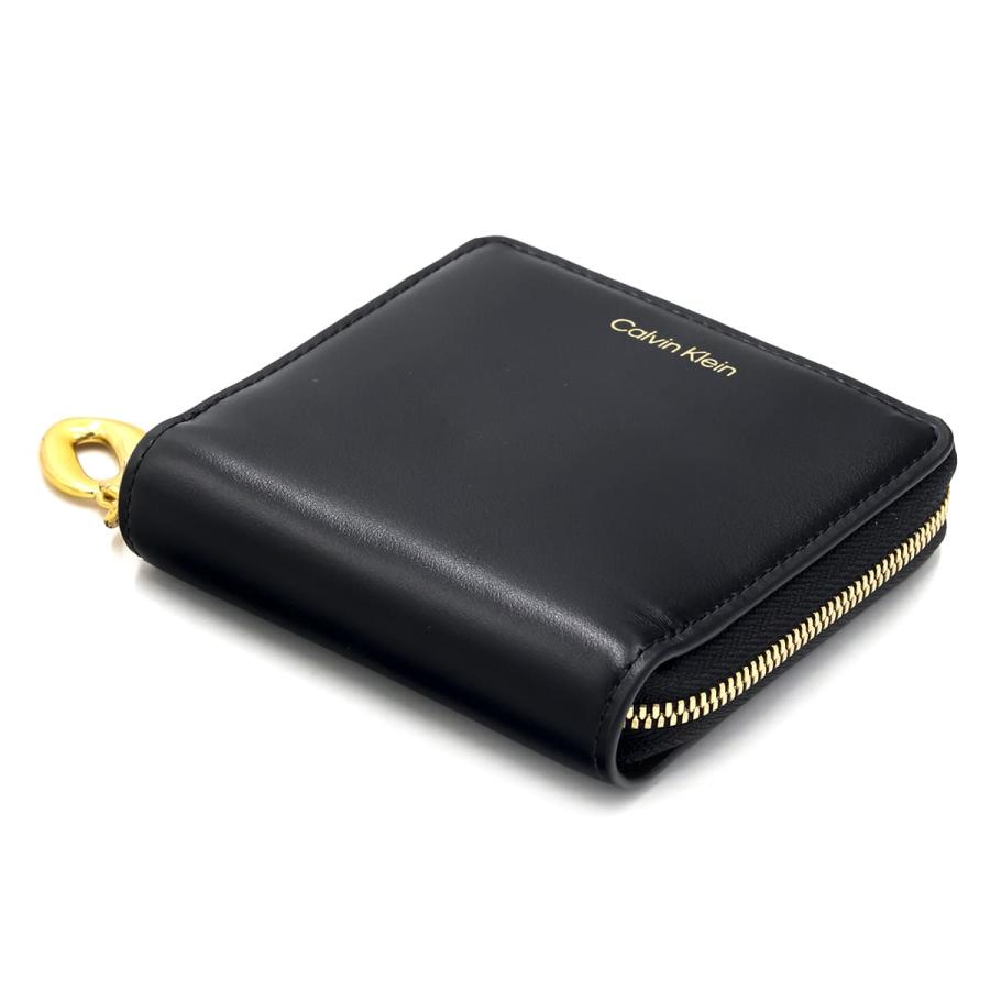 カルバンクライン Calvin Klein CK ラウンドファスナー ミニ財布 二