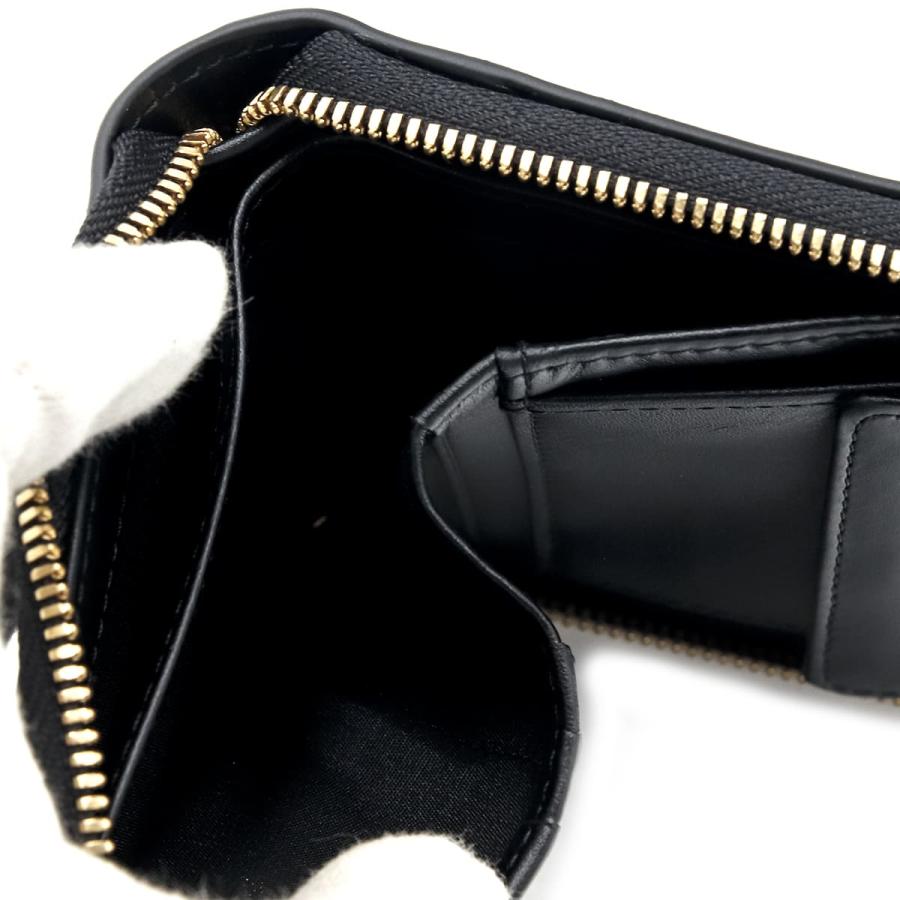 ラス1 新品 正規品 カルバンクライン 折り財布 ラウンドジッパー シルバーロゴ Calvin Klein - ラス1 新品 正規品 カルバンクライン 折り財布