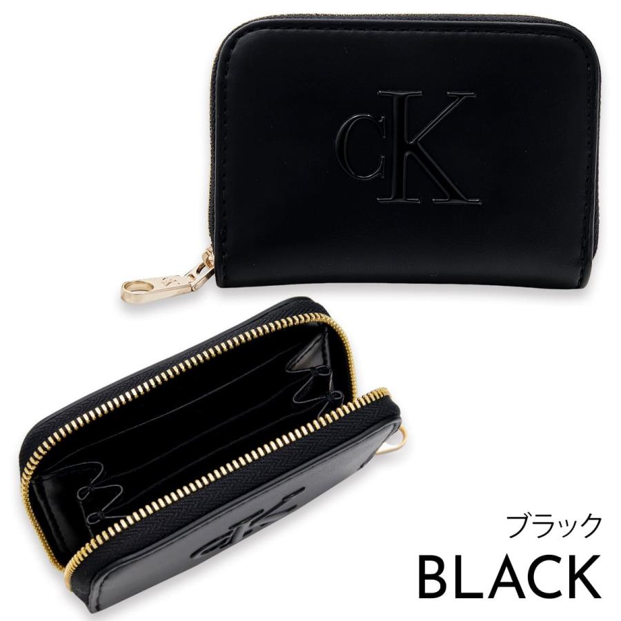 カルバンクライン Calvin Klein CK 二つ折り財布 BOLD MEDIUM ZIP