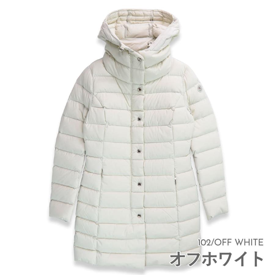 ケープホーン　SANTACRUZ ダウンコート　ホワイト　44 セール】CAPE HORN SANTACRUZ ECOFUR ケープホーン サンタクルーズ