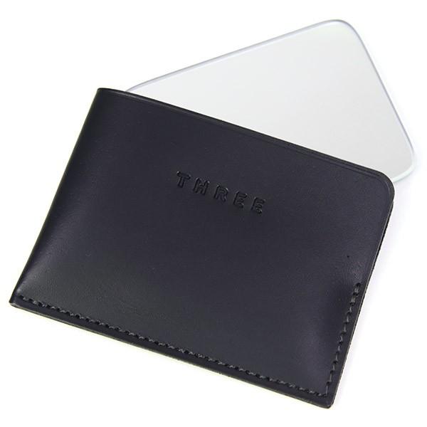 スリー THREE ミラー 鏡 ポータブル ミラー :cosme-019:バッグ 財布のプルミエール - 通販 - Yahoo!ショッピング