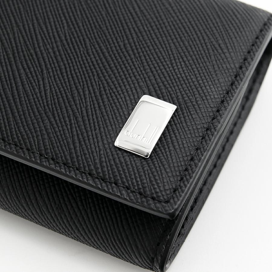 未使用品 ダンヒル dunhill ケース ロゴ金具 財布 小銭入れ 箱付 dunhill（ダンヒル） 小銭入れ コインケース 革 本革 スリム 丸型
