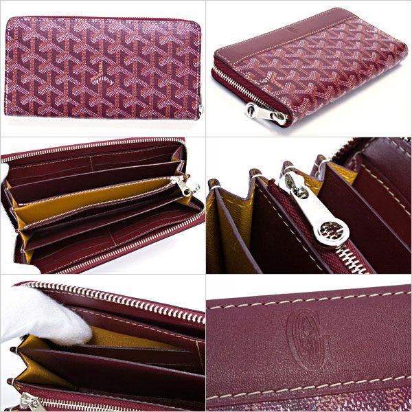 GOYARD ゴヤール 財布 メンズ 長財布 ボルドー 正規品 APMZIP GM GOYARD ゴヤール 財布 メンズ 長財布 ボルドー 正規品 APMZIP GM