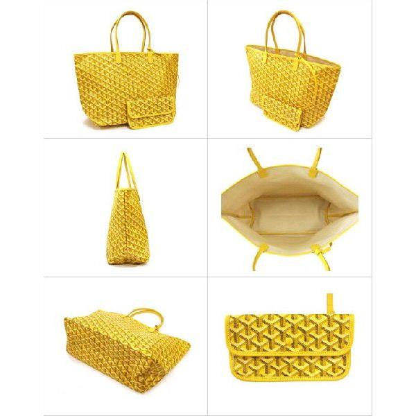 ゴヤール トートバッグ バッグ イエロー YELLOW 正規品 AMALOUIS PM 8  