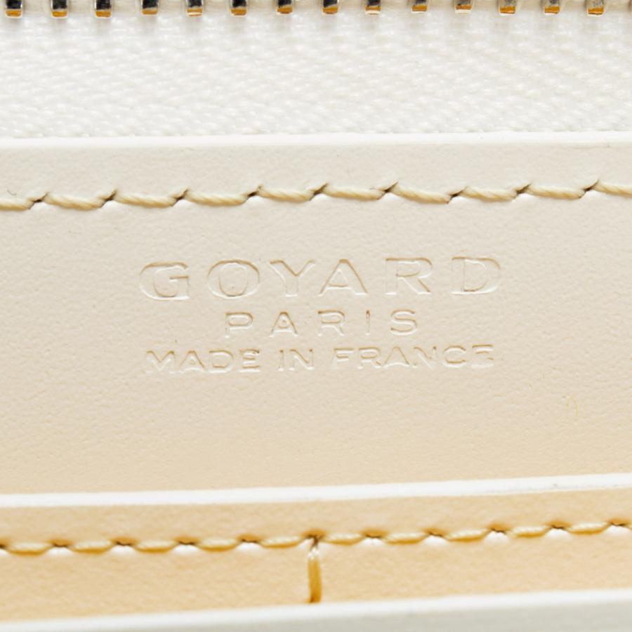 GOYARD ゴヤール 財布 メンズ 長財布 ホワイト 正規品 APMZIP GM GOYARD ゴヤール 財布 メンズ 長財布 ホワイト 正規品 APMZIP GM