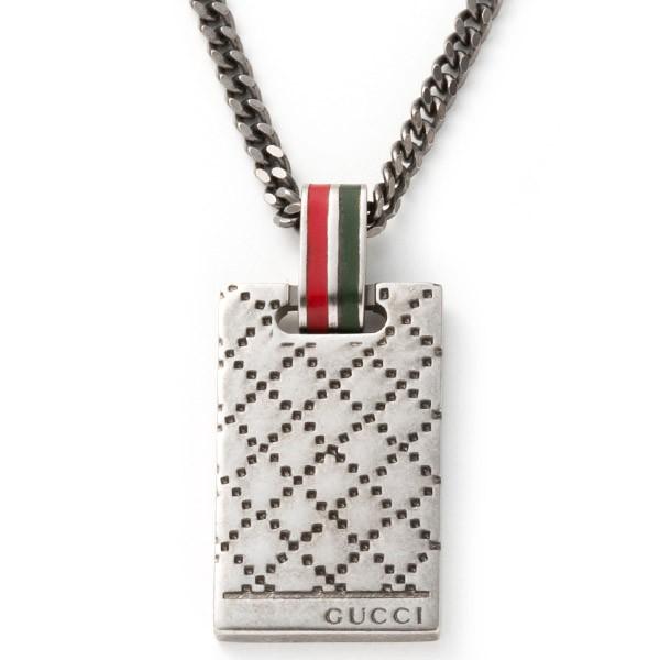 グッチ ネックレス メンズ gucci レディース ペンダント ディアマンテモチーフ ブロンズ 310481 J89L0 8518 正規品 ブランド｜le-premier｜02