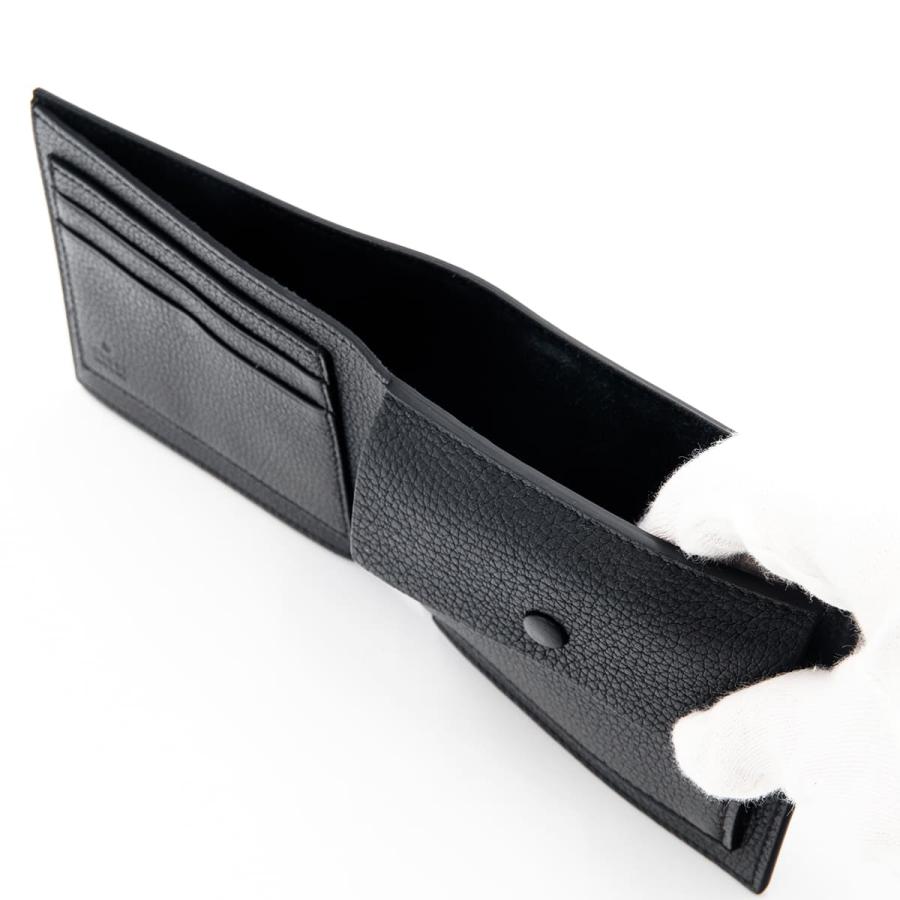 グッチ メンズ 財布 二つ折り財布 コインウォレット ブラック 658681 0E8IG 1000 GUCCI ミニ財布 シンプル GG ロゴ ファッション メンズファッション 財布、帽子、ファッション小物