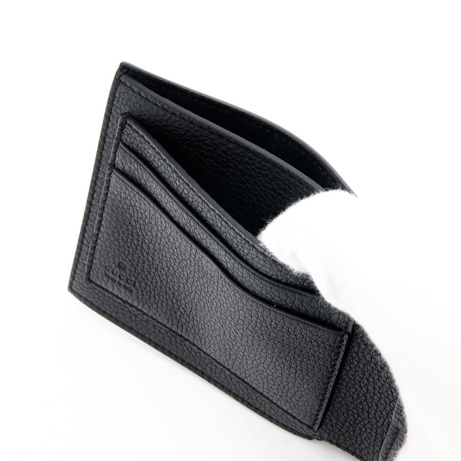 グッチ メンズ 財布 二つ折り財布 コインウォレット ブラック 658681 0E8IG 1000 GUCCI ミニ財布 シンプル GG ロゴ ファッション メンズファッション 財布、帽子、ファッション小物