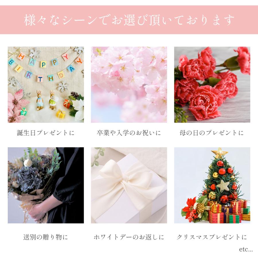 Alice flower プレゼント 名入れ ラッピング ハーバリウムボールペン