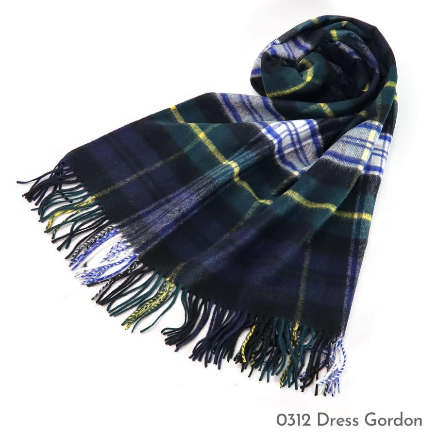 Johnstons ジョンストンズ 大判 ストール マフラー Cashmere Tartans