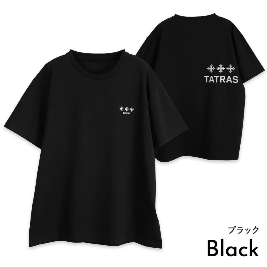 TATRAS タトラス/ヌンキロゴ刺 クルーネックTシャツ/MTAT25S8193-M/SAランク/77【中古】 TATRAS/タトラス】NUNKI ヌンキ Tシャツ｜ベーセーストックの