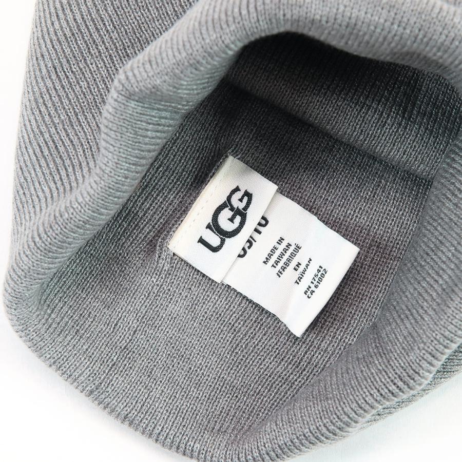 UGG アグ ニット帽 ライトグレー レディース UGG（アグ） ニット帽 レディース ニット キャップ ビーニー 帽
