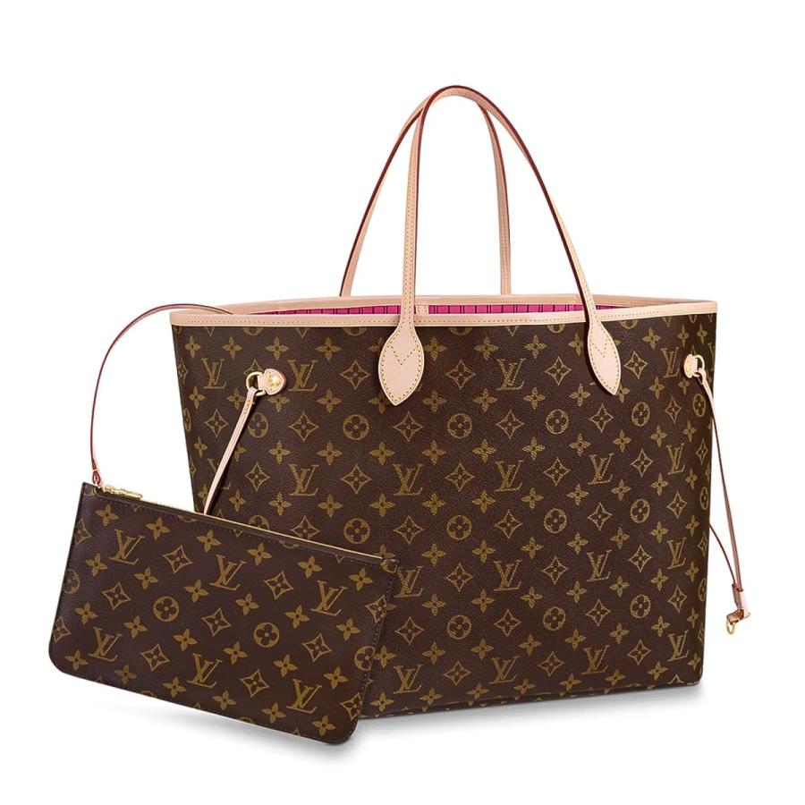 ルイヴィトン モノグラム レディース バッグ LOUIS VUITTON バッグ トートバッグ モノグラム キャンバス レディース ネヴァーフル GM pivoine ピヴワヌ M41180｜le-premier｜07