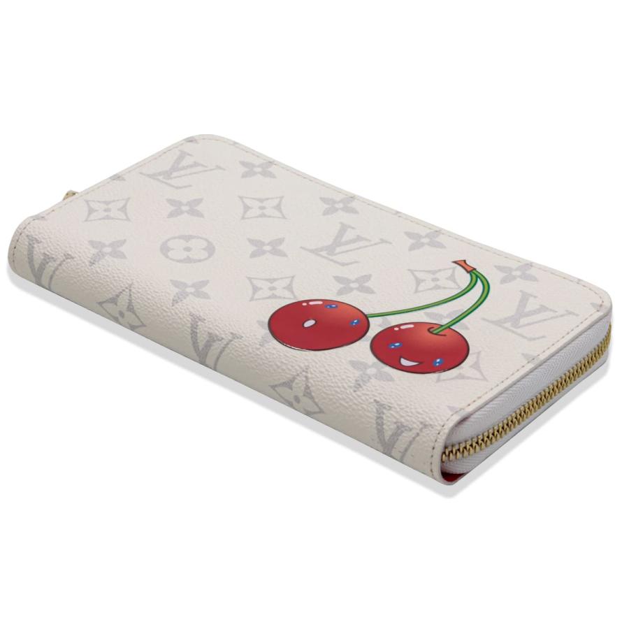 ルイヴィトン × 村上隆 ジッピーウォレット M14240 LV TM チェリー