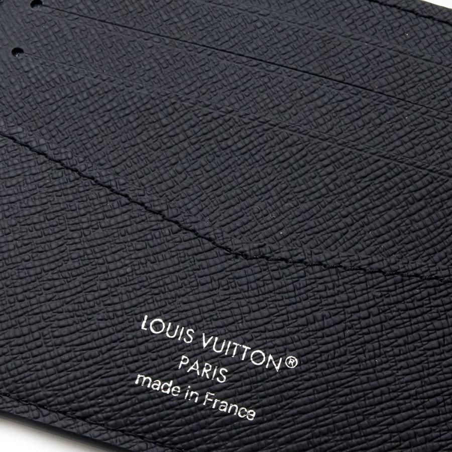 ルイヴィトン LOUIS VUITTON 財布 メンズ 二つ折り財布 ポルトフォイユ・スレンダー モノグラム・エクリプス リバース M80906 ヴィトン 財布 メンズ 二つ折りの画像
