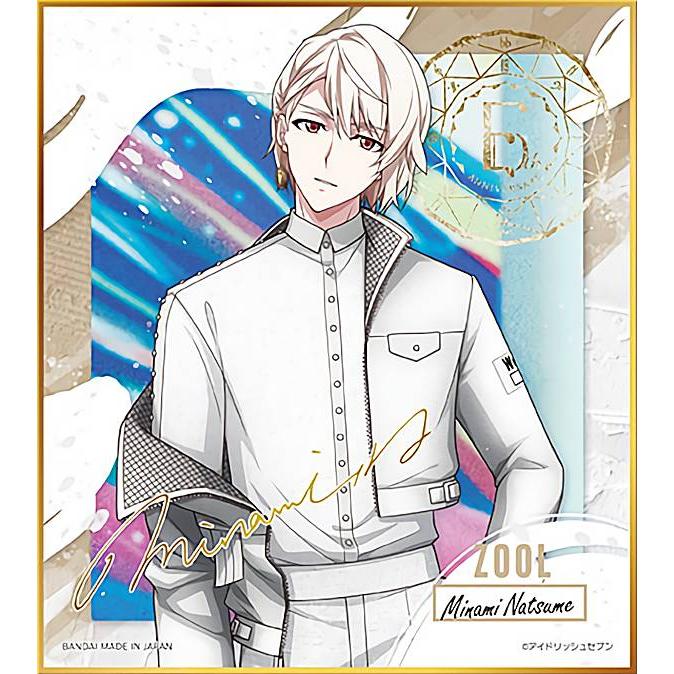 棗巳波】 アイドリッシュセブン コレクタブル色紙VIII : トレカ