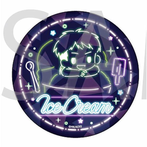 ジャン・キルシュタイン】 ホログラム缶バッジ(65mm) 進撃の巨人 01