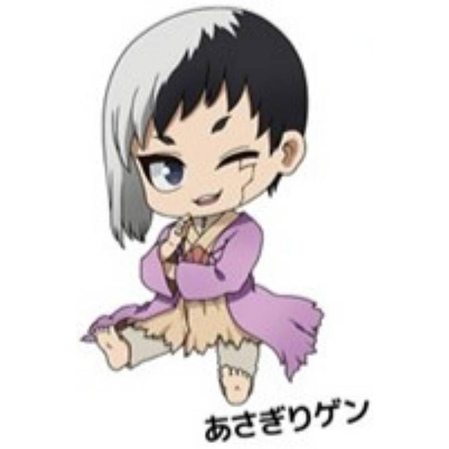 あさぎりゲン】Dr.STONE ぺたん娘 トレーディングアクリルストラップ