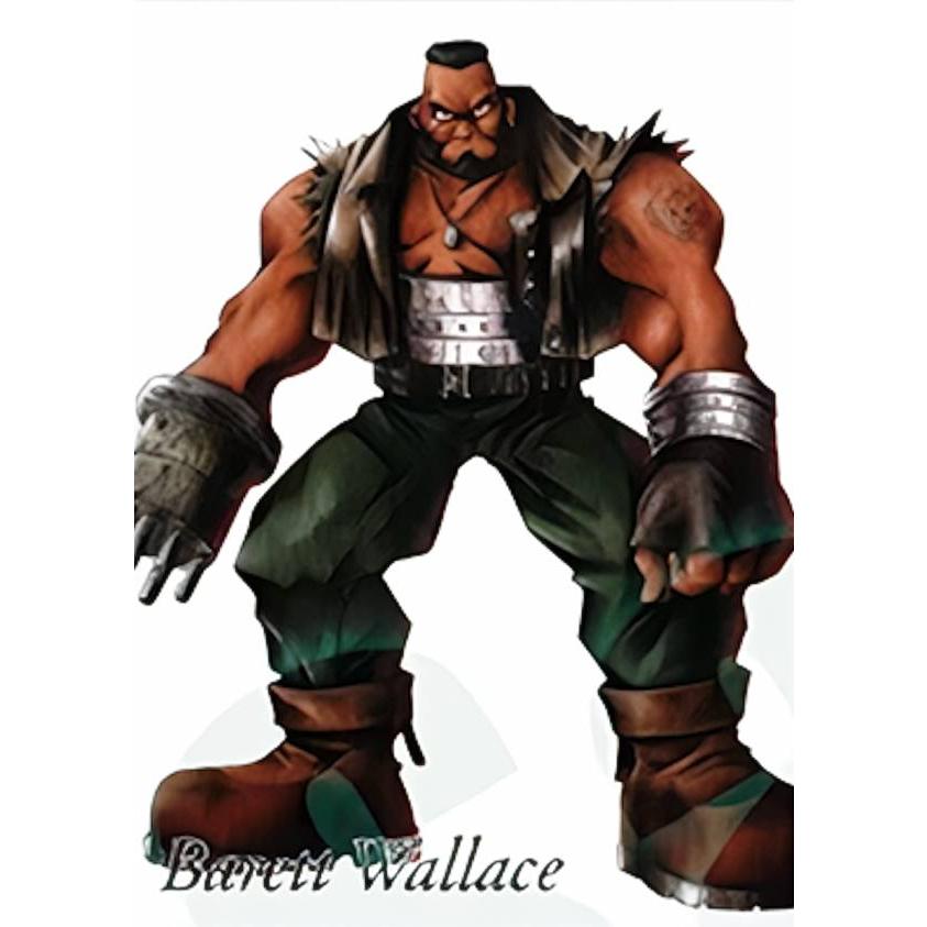 ファイナルファンタジー7 FF7 バレット プレイアーツ改 Amazon