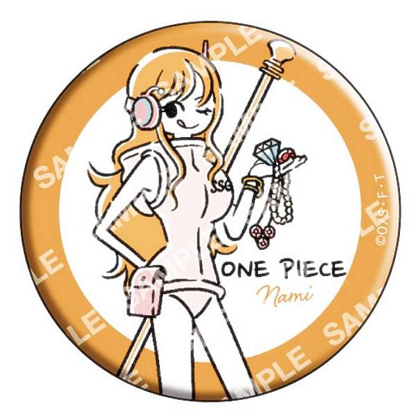 ONE PIECE 日光江戸村 きらきら缶バッジ おナミ ONE PIECE 日光江戸村 きらきら缶バッジ おナミ ONE PIECE