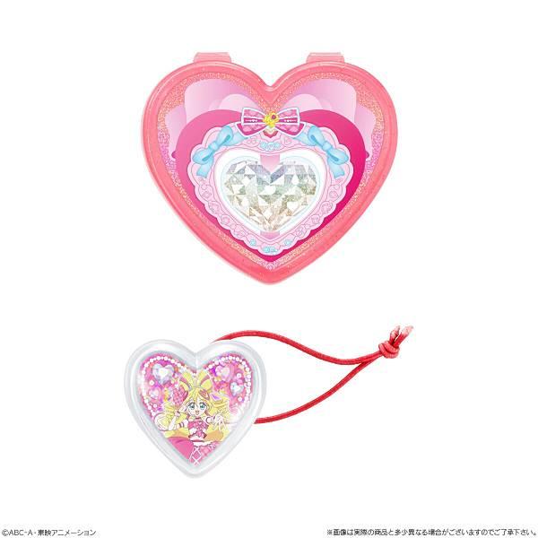 【2.アイドルハートブローチケース×ハートのキラキラゴムセット】 キミとアイドルプリキュア♪　オシャレに変身♪アイドルプリキュア | 