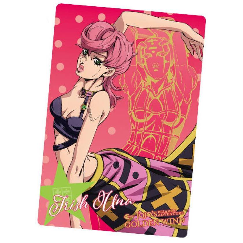 No.3 トリッシュ・ウナ (キャラクターカード) 】 ジョジョの奇妙