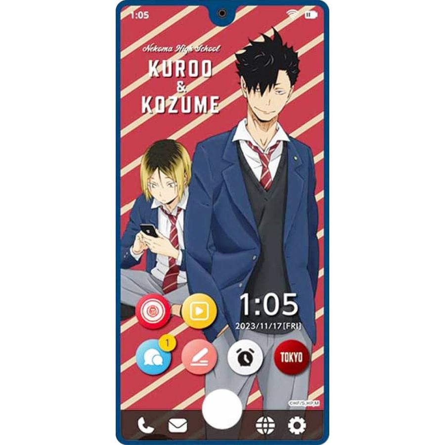 黒尾＆孤爪（制服）】 ハイキュー!! スマホライクカード Vol.3