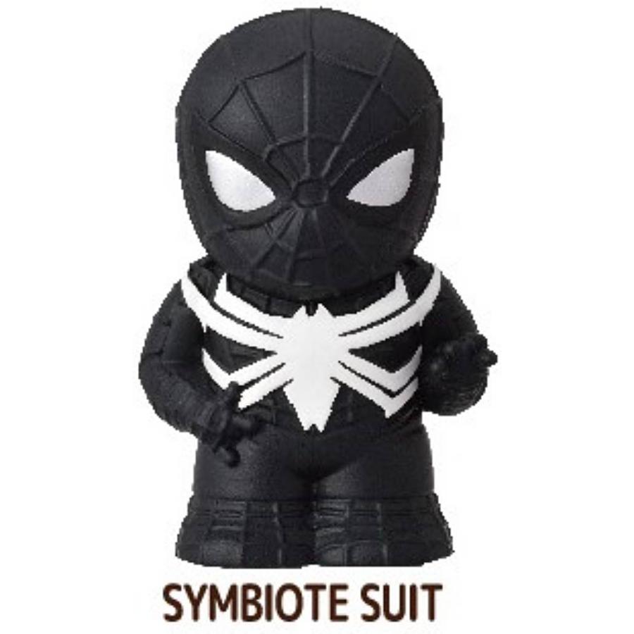 SYMBIOTE SUIT】スパイダーマン ソフビパペットマスコット : トレカ