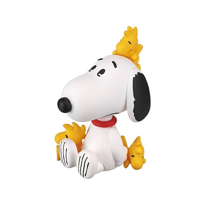 A】PEANUTS スヌーピー&ウッドストック なかよしフィギュア : トレカ