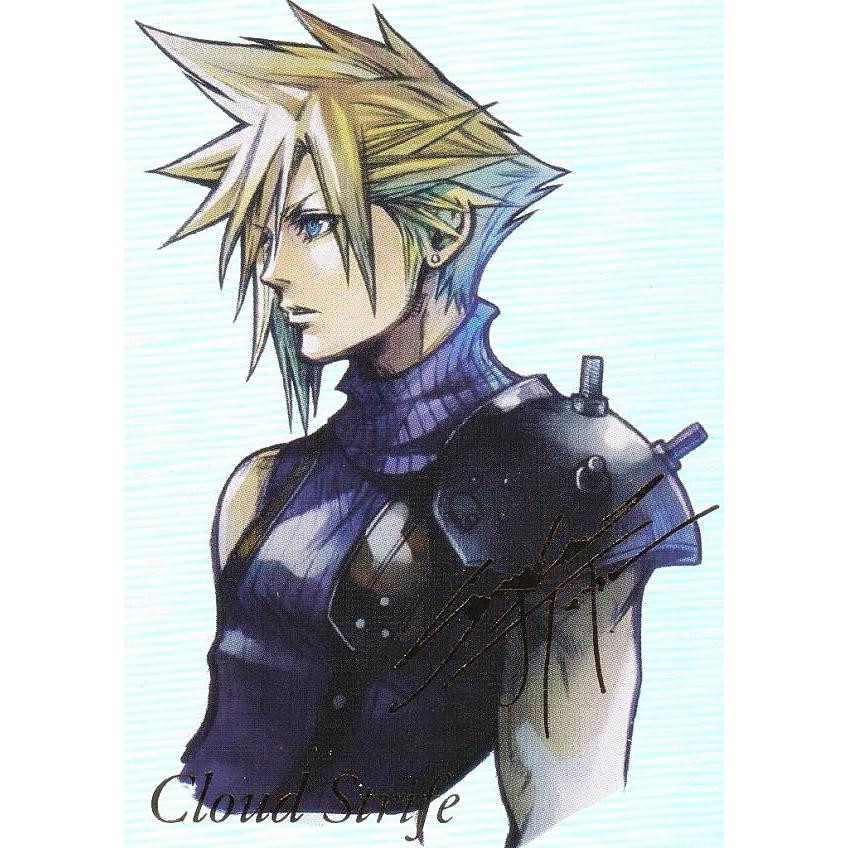 Final Fantasy Vii Cloud Secret Signed Card 2-101 | eBay