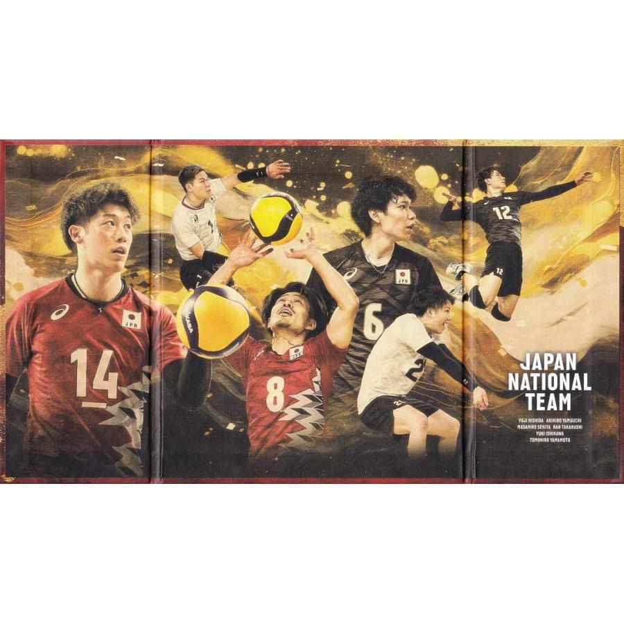 Dタイプ 6選手集合(西田有志/山内晶大/関田誠大/高橋藍/石川祐希/山本