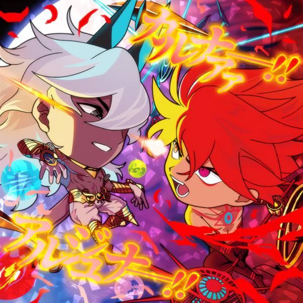 箔押し仕様] FGO1-32 バーサーカー/アルジュナ[オルタ]＆ランサー