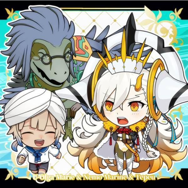 FGO1-39 U-オルガマリー＆ネモ・マーリン＆デベウ (R レア) 】 にふぉ