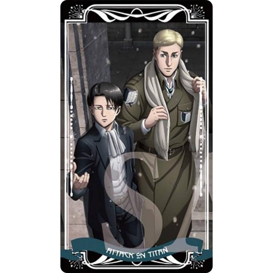 進撃の巨人　リヴァイ　エルヴィン　ポストカード　キャラバン 進撃の巨人 リヴァイ エルヴィン ポストカード キャラバン