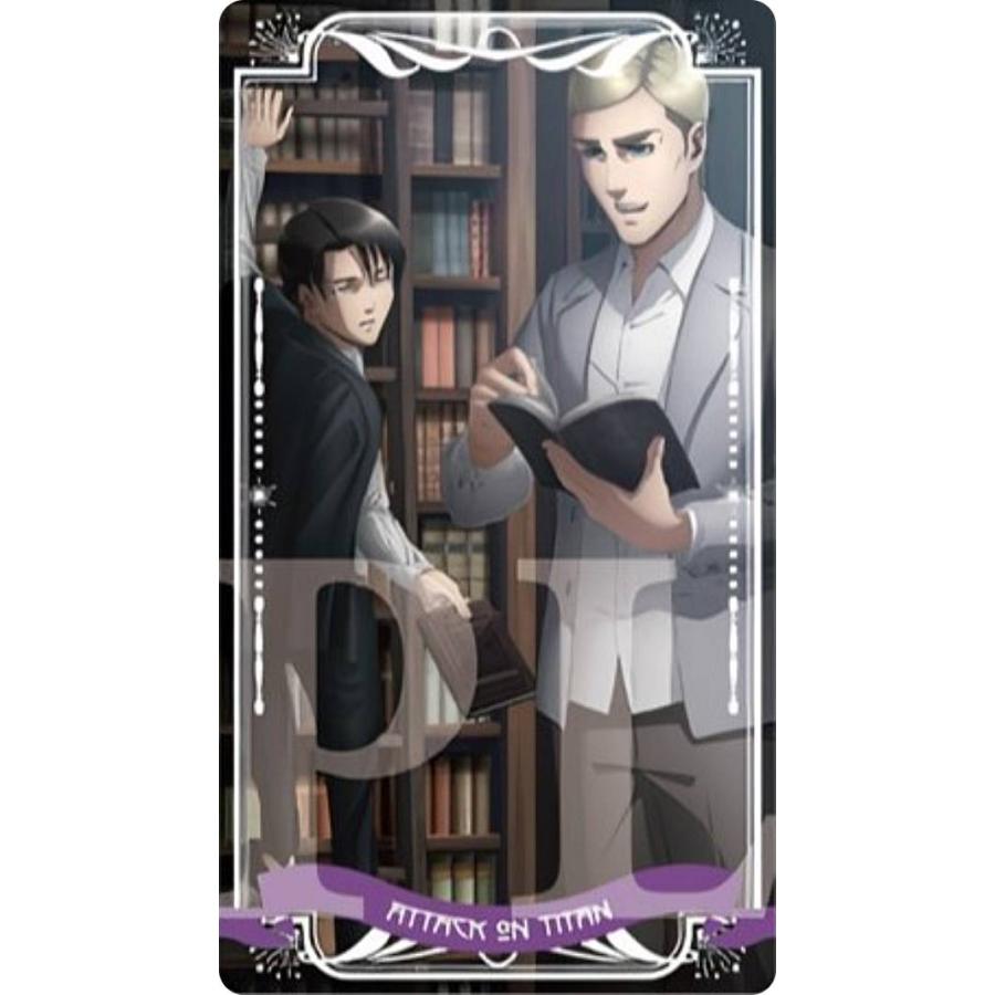 リヴァイ＆エルヴィンB】進撃の巨人 アルカナカードコレクション